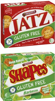 Arnotts-Gluten-Free-Jatz-or-Shapes-BBQ-Crackers-110g-130g on sale