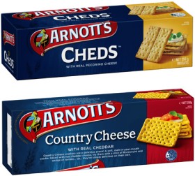Arnotts-Cheds-or-Country-Cheese-Crackers-250g on sale