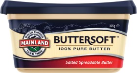 Mainland-Buttersoft-375g on sale