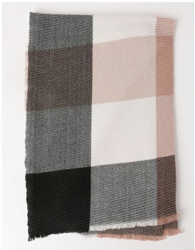 Basque-Pleated-Check-Scarf on sale