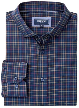 Gazman-Easy-Care-Twill-Check-Long-Sleeve-Shirt on sale
