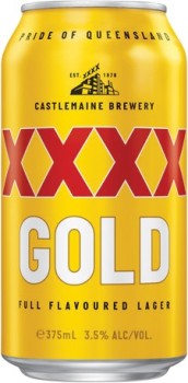 XXXX-Gold-30-Can-Block on sale