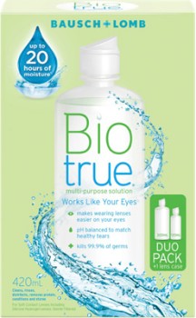 Bio-True-Multi-Purpose-Solution-Duo-Pack-420mL on sale