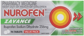 Nurofen-Zavance-96-Tablets on sale