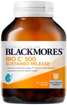 Blackmores-Bio-C-500-Sustained-Release-200-Tablets on sale