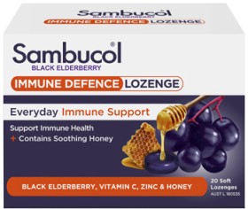 Sambucol-Immune-Defence-20-Lozenges on sale
