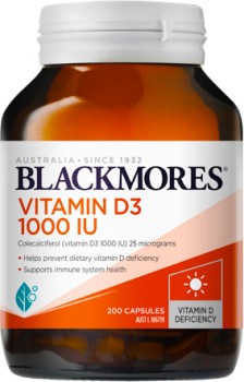 Blackmores-Vitamin-D3-1000IU-200-Capsules on sale