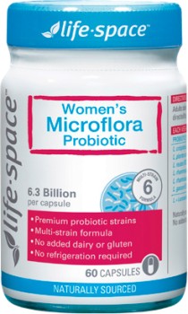 Life-Space-Womens-Microflora-Probiotic-60-Capsules on sale