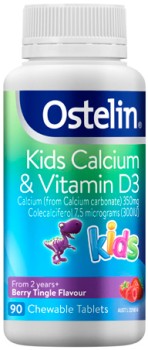 Ostelin-Kids-Calcium-Vitamin-D3-90-Chewable-Tablets on sale