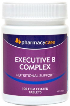 Pharmacy-Care-Executive-B-Complex-100-Tablets on sale