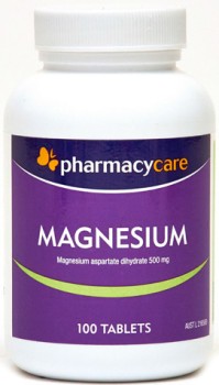 Pharmacy-Care-Magnesium-100-Tablets on sale