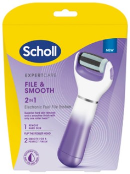 Scholl-ExpertCare-File-Smooth-2-in-1-Electronic-Foot-File-System on sale