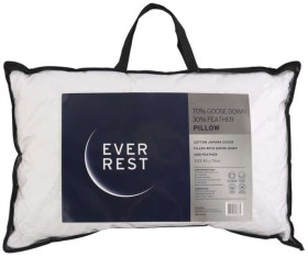 50-off-Ever-Rest-70-Goose-Down-30-Feather-Standard-Pillow on sale