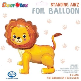 Decrotex-Standing-Airz-Lion-Animal-Balloon on sale