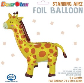 Decrotex-Standing-Airz-Giraffe-Animal-Balloon on sale