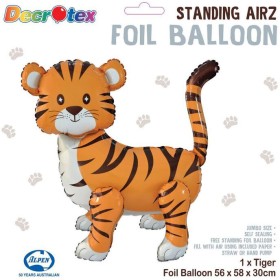 Decrotex-Standing-Airz-Tiger-Animal-Balloon on sale