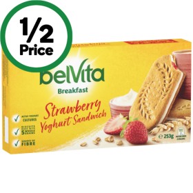 Belvita-Breakfast-300g-Pk-6-or-Belvita-Crunch-253g-Pk-5 on sale