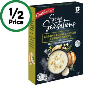 Continental-Sensations-Cup-Soup-40-70g-Pk-2 on sale