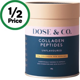 Dose-Co-Pure-Unflavored-Collagen-200g on sale