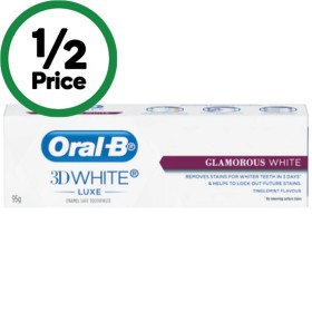 Oral-B-3D-White-Luxe-Toothpaste-95g on sale