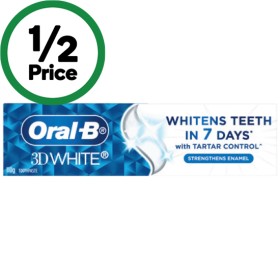 Oral-B-3D-White-Toothpaste-110g on sale