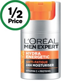 LOreal-Men-Expert-24hr-Moisturiser-50ml on sale