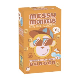 Messy-Monkeys-Bites-120g-Pk-6-From-the-Health-Food-Aisle on sale