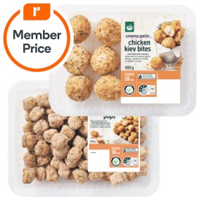 Woolworths-Chicken-Kyiv-Bites-or-Woolworths-Southern-Style-Chicken-Pops-400g-with-RSPCA-Approved-Chicken on sale