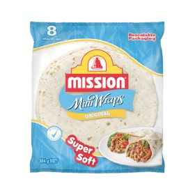 Mission-Mini-Wraps-384g on sale