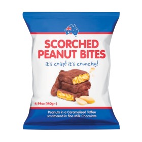 Scorched-Peanut-Bites-140g on sale