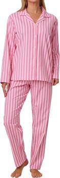 Brilliant-Basics-Womens-Striped-Flannelette-Pyjama-Sets on sale