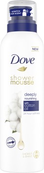 Dove-Shower-Mousse-Body-Wash-200ml-Deeply-Nourishing on sale