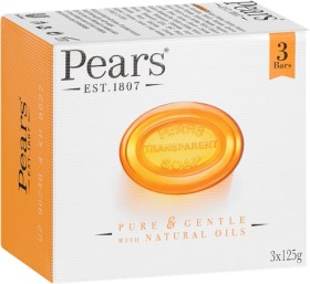 Pears-3-Pack-Soap-125g on sale