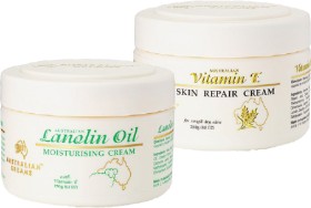 20-off-Australian-Creams-Lanolin-Oil-Moistursing-Cream-250g-or-Vitamin-E-Skin-Repair-Cream-250g on sale