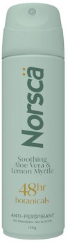 Norsca-Deodorant-Aloe-Vera-Lemon-Myrtle-130g on sale