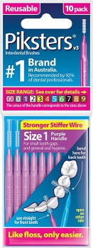 Piksters-10-Pack-Interdental-Brushes on sale