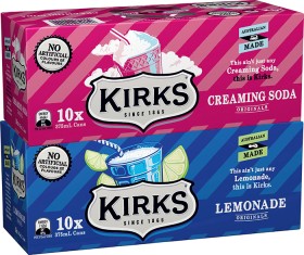 Kirks-10-Pack-Can-Varieties-375ml on sale