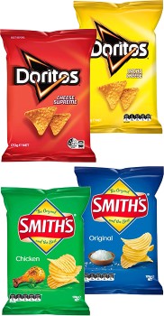 Doritos-and-Smiths-Chips on sale