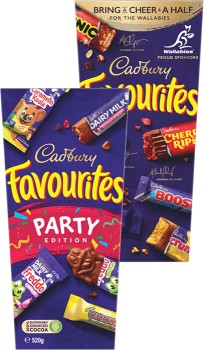 Cadbury-Favourites-520g on sale