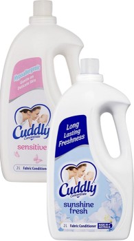 Cuddly-Concentrate-Fabric-Conditioner-2-Litre on sale