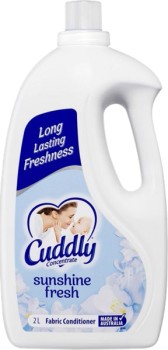 Cuddly-Concentrate-Fabric-Conditioner-2-Litre-Sunshine-Fresh on sale