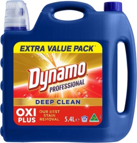 Dynamo-Professional-Laundry-Liquid-54-Litre-Oxi-Plus on sale