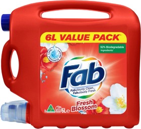 Fab-Liquid-Laundry-Detergent-6-Litre on sale