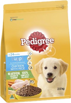Pedigree-Vital-Protection-Chicken-Rice-Dry-Puppy-Food-25kg on sale