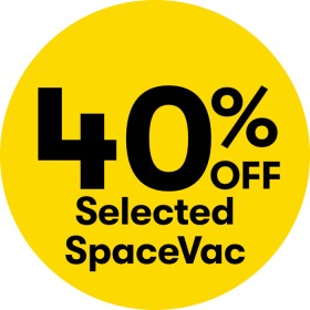 40-off-Selected-SpaceVac on sale