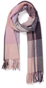 me-Check-Scarf-Lilac on sale
