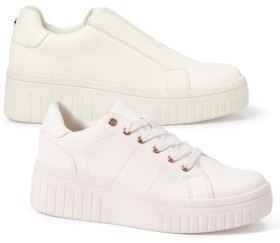 me-Womens-Slip-On-or-Lace-Up-Platform-Sneakers on sale