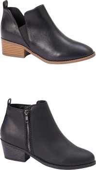 me-Womens-Zip-or-Gusset-Ankle-Boot on sale