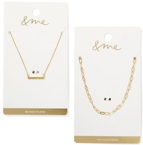 me-Gold-Plated-Necklaces on sale