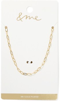 me-Gold-Plated-Chain-Necklace on sale